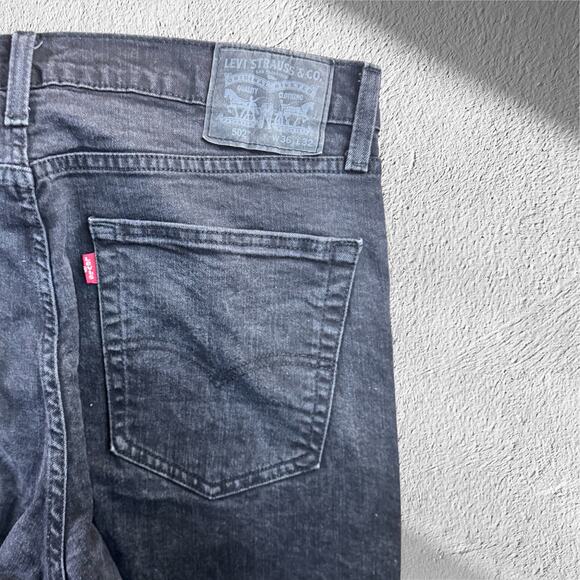 Levi's Strauss 502 Black Jeans Men W36xL32 - Picture 6 of 6